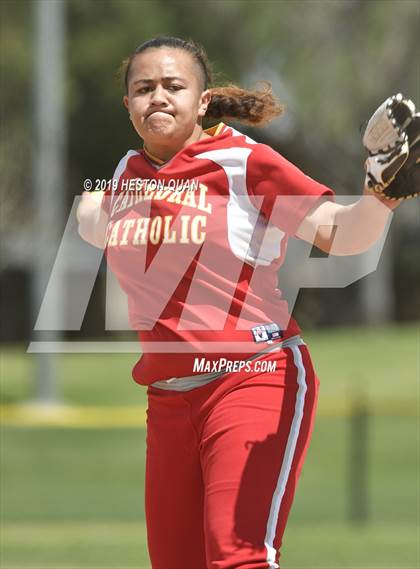 Thumbnail 1 in Cathedral Catholic vs. Canyon (Michelle Carew Classic) photogallery.