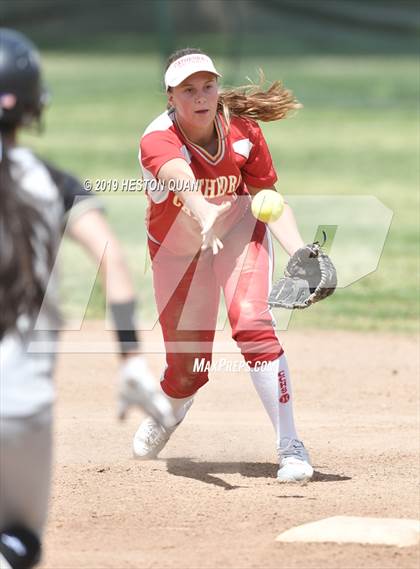Thumbnail 3 in Cathedral Catholic vs. Canyon (Michelle Carew Classic) photogallery.