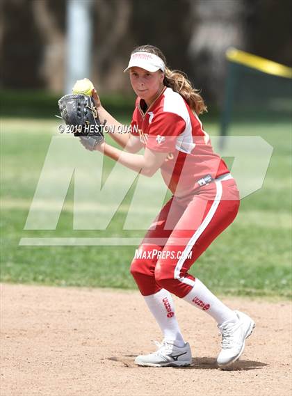 Thumbnail 3 in Cathedral Catholic vs. Canyon (Michelle Carew Classic) photogallery.