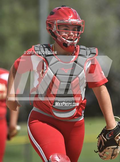 Thumbnail 3 in Cathedral Catholic vs. Canyon (Michelle Carew Classic) photogallery.