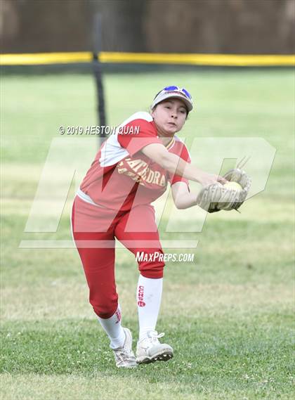 Thumbnail 3 in Cathedral Catholic vs. Canyon (Michelle Carew Classic) photogallery.