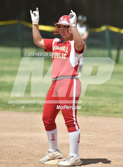 Thumbnail 3 in Cathedral Catholic vs. Canyon (Michelle Carew Classic) photogallery.