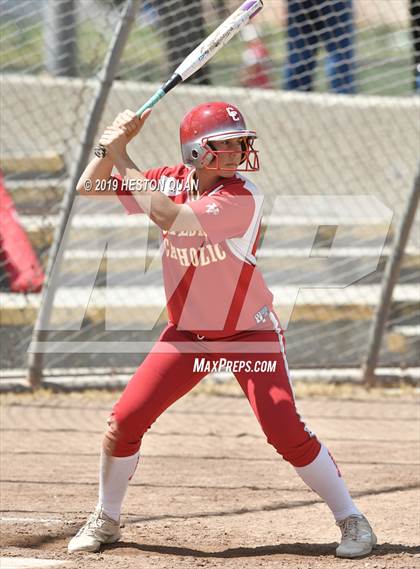 Thumbnail 3 in Cathedral Catholic vs. Canyon (Michelle Carew Classic) photogallery.