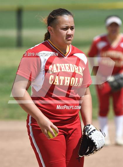 Thumbnail 1 in Cathedral Catholic vs. Canyon (Michelle Carew Classic) photogallery.