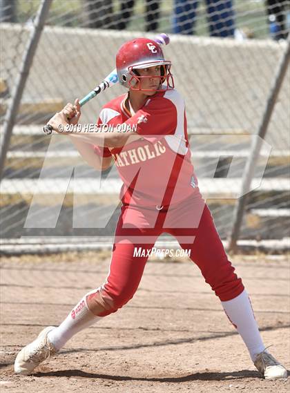 Thumbnail 2 in Cathedral Catholic vs. Canyon (Michelle Carew Classic) photogallery.