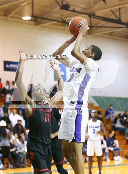 Thumbnail 2 in Southern Durham vs. Village Christian Academy (Hoops and Dreams) photogallery.