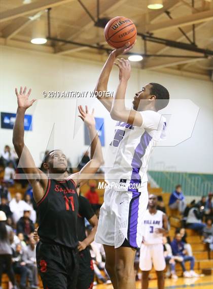 Thumbnail 3 in Southern Durham vs. Village Christian Academy (Hoops and Dreams) photogallery.