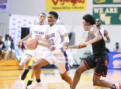 Thumbnail 3 in Southern Durham vs. Village Christian Academy (Hoops and Dreams) photogallery.