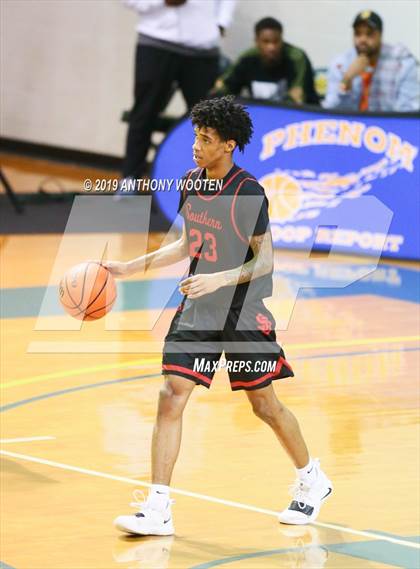 Thumbnail 2 in Southern Durham vs. Village Christian Academy (Hoops and Dreams) photogallery.