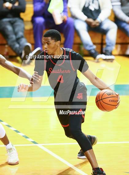 Thumbnail 3 in Southern Durham vs. Village Christian Academy (Hoops and Dreams) photogallery.