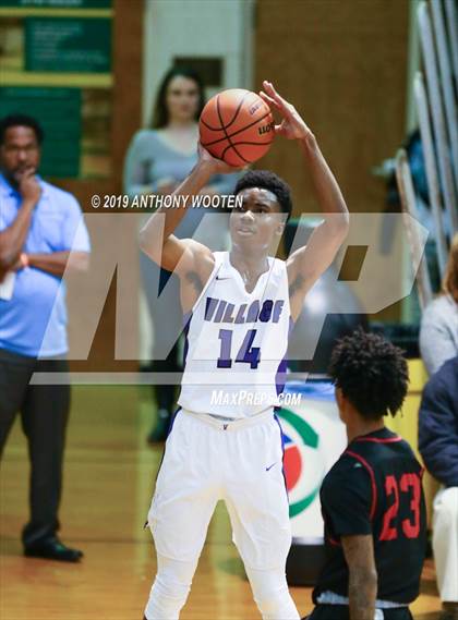 Thumbnail 2 in Southern Durham vs. Village Christian Academy (Hoops and Dreams) photogallery.