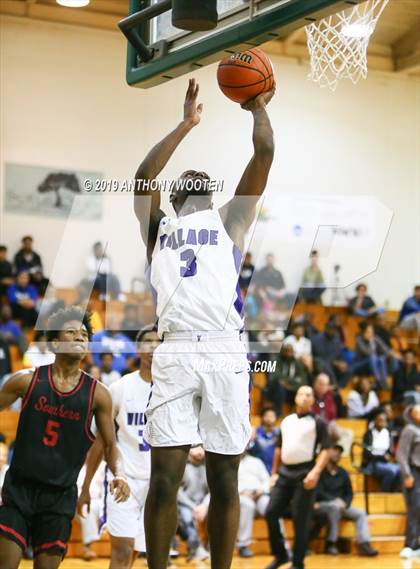Thumbnail 1 in Southern Durham vs. Village Christian Academy (Hoops and Dreams) photogallery.