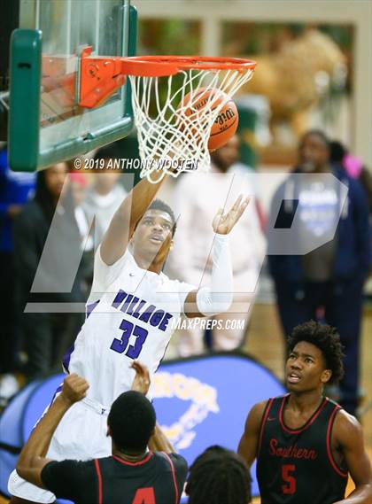 Thumbnail 3 in Southern Durham vs. Village Christian Academy (Hoops and Dreams) photogallery.