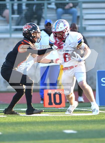 Thumbnail 2 in Wasco vs. St. Vincent de Paul (CIF State D6AA Final) photogallery.