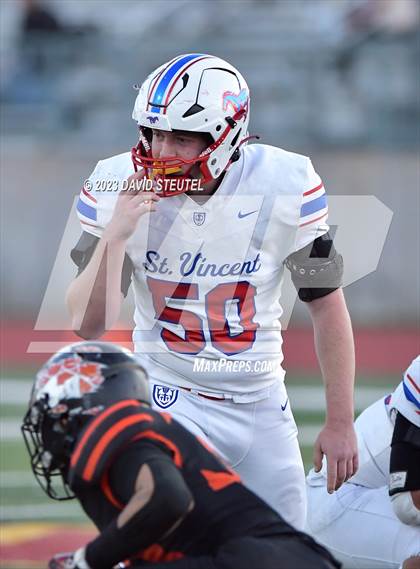 Thumbnail 1 in Wasco vs. St. Vincent de Paul (CIF State D6AA Final) photogallery.