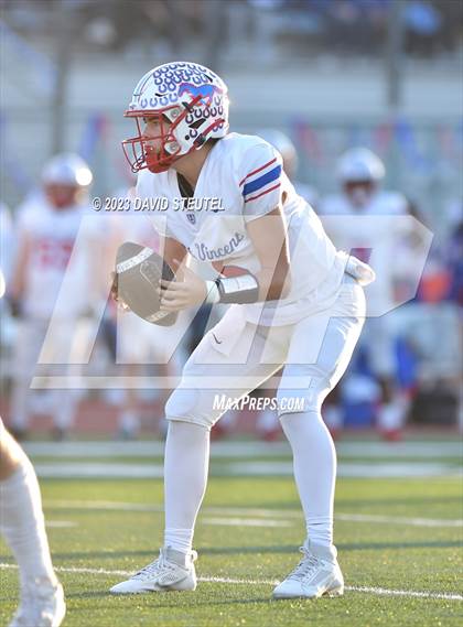 Thumbnail 1 in Wasco vs. St. Vincent de Paul (CIF State D6AA Final) photogallery.