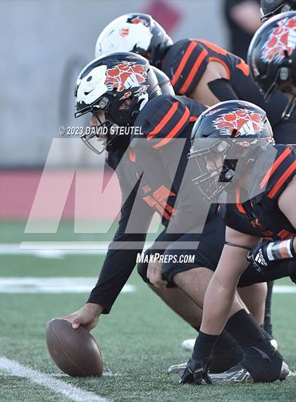 Thumbnail 1 in Wasco vs. St. Vincent de Paul (CIF State D6AA Final) photogallery.