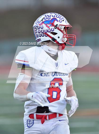 Thumbnail 2 in Wasco vs. St. Vincent de Paul (CIF State D6AA Final) photogallery.