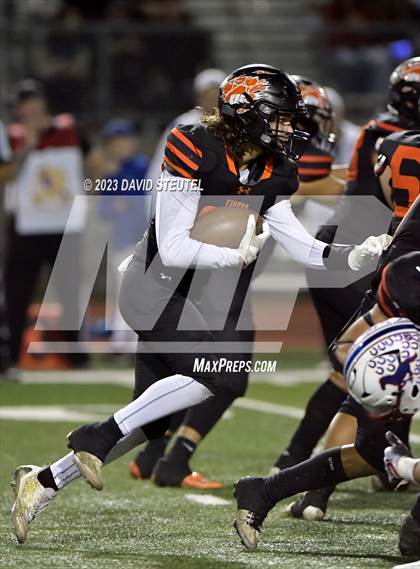Thumbnail 1 in Wasco vs. St. Vincent de Paul (CIF State D6AA Final) photogallery.