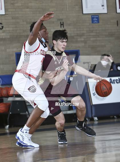 Thumbnail 2 in Monsignor Farrell vs LaSalle Academy (CHSAA Spring Tournament) photogallery.