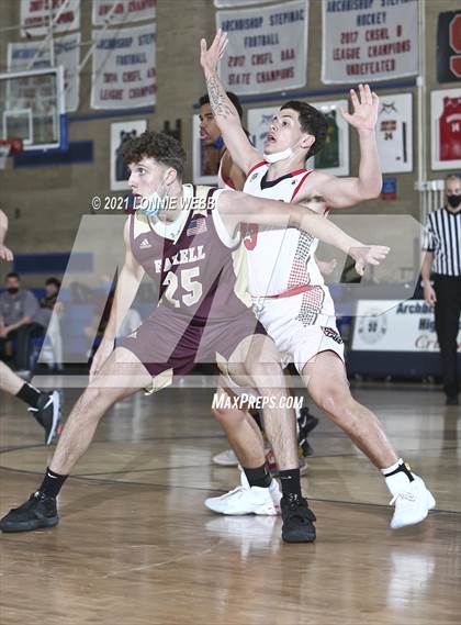 Thumbnail 1 in Monsignor Farrell vs LaSalle Academy (CHSAA Spring Tournament) photogallery.