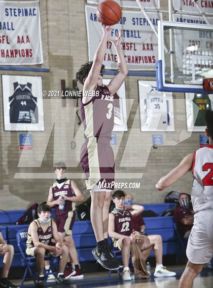 Thumbnail 2 in Monsignor Farrell vs LaSalle Academy (CHSAA Spring Tournament) photogallery.