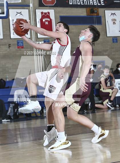 Thumbnail 2 in Monsignor Farrell vs LaSalle Academy (CHSAA Spring Tournament) photogallery.