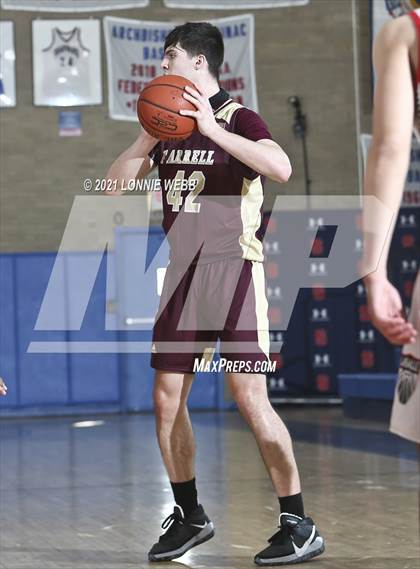 Thumbnail 1 in Monsignor Farrell vs LaSalle Academy (CHSAA Spring Tournament) photogallery.