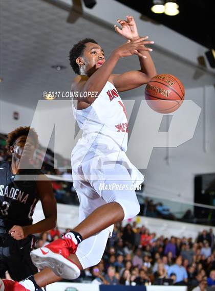 Thumbnail 1 in Harvard-Westlake vs. Pasadena (CIF SS DIV 1A Final) photogallery.