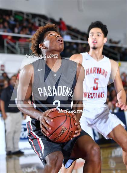 Thumbnail 1 in Harvard-Westlake vs. Pasadena (CIF SS DIV 1A Final) photogallery.