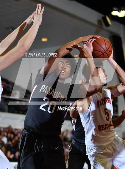 Thumbnail 1 in Harvard-Westlake vs. Pasadena (CIF SS DIV 1A Final) photogallery.
