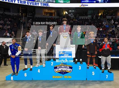 Thumbnail 2 in NYSPHSAA Division I Wrestling Championships - Podiums and Awards photogallery.