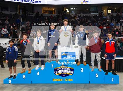 Thumbnail 3 in NYSPHSAA Division I Wrestling Championships - Podiums and Awards photogallery.