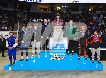 Thumbnail 1 in NYSPHSAA Division I Wrestling Championships - Podiums and Awards photogallery.