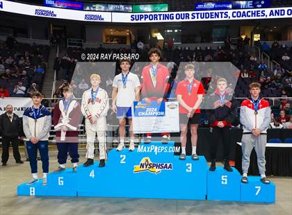 Thumbnail 1 in NYSPHSAA Division I Wrestling Championships - Podiums and Awards photogallery.