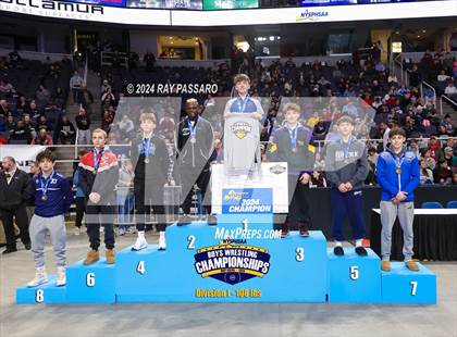 Thumbnail 3 in NYSPHSAA Division I Wrestling Championships - Podiums and Awards photogallery.