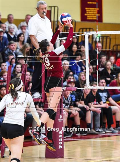 Thumbnail 1 in St. Patrick-St. Vincent @ Cardinal Newman (CIF NCS D4 Semifinal) photogallery.