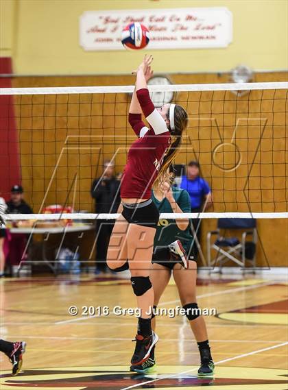 Thumbnail 3 in St. Patrick-St. Vincent @ Cardinal Newman (CIF NCS D4 Semifinal) photogallery.