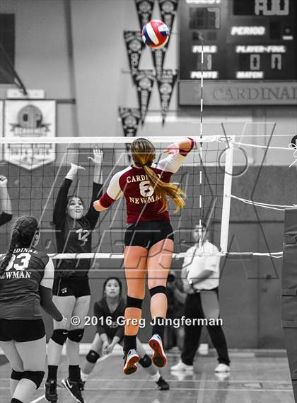 Thumbnail 2 in St. Patrick-St. Vincent @ Cardinal Newman (CIF NCS D4 Semifinal) photogallery.