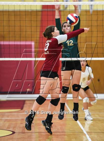 Thumbnail 1 in St. Patrick-St. Vincent @ Cardinal Newman (CIF NCS D4 Semifinal) photogallery.