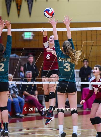 Thumbnail 3 in St. Patrick-St. Vincent @ Cardinal Newman (CIF NCS D4 Semifinal) photogallery.