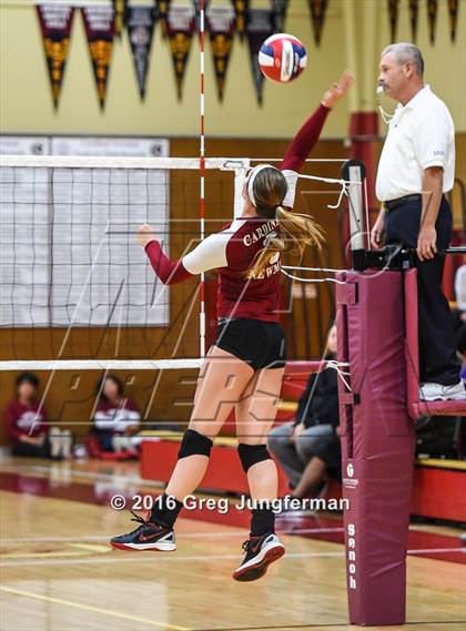Thumbnail 3 in St. Patrick-St. Vincent @ Cardinal Newman (CIF NCS D4 Semifinal) photogallery.