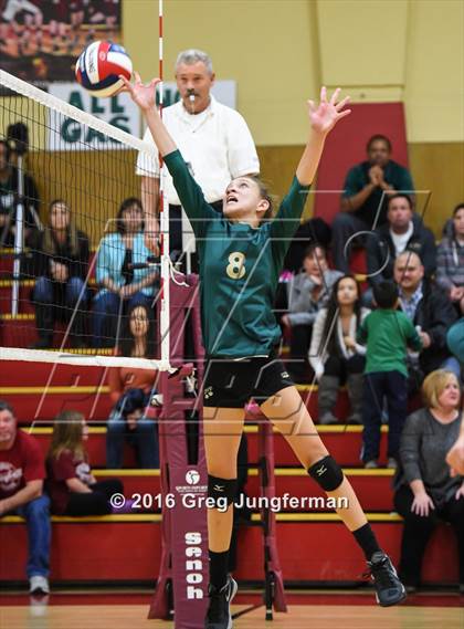 Thumbnail 2 in St. Patrick-St. Vincent @ Cardinal Newman (CIF NCS D4 Semifinal) photogallery.