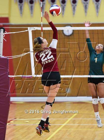 Thumbnail 1 in St. Patrick-St. Vincent @ Cardinal Newman (CIF NCS D4 Semifinal) photogallery.