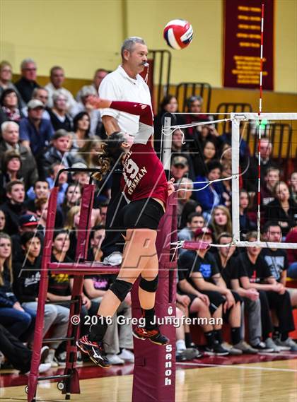 Thumbnail 2 in St. Patrick-St. Vincent @ Cardinal Newman (CIF NCS D4 Semifinal) photogallery.