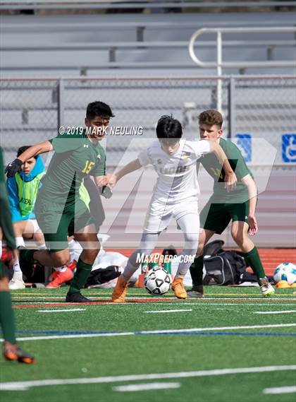 Thumbnail 1 in Capuchino vs. Cristo Rey (CIF CCS D4 Quarterfinal) photogallery.