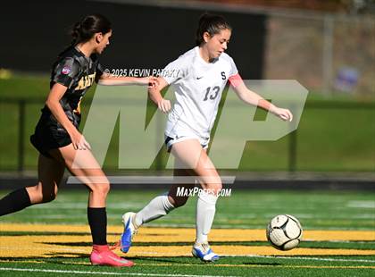 Thumbnail 2 in Staples @ Amity Regional (CIAC Class LL Qtr Final) photogallery.