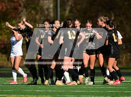 Thumbnail 1 in Staples @ Amity Regional (CIAC Class LL Qtr Final) photogallery.