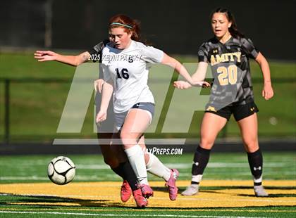 Thumbnail 2 in Staples @ Amity Regional (CIAC Class LL Qtr Final) photogallery.