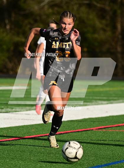 Thumbnail 3 in Staples @ Amity Regional (CIAC Class LL Qtr Final) photogallery.
